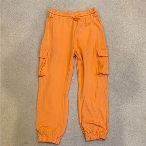 Orange Women’s Cargo Pants - Zara